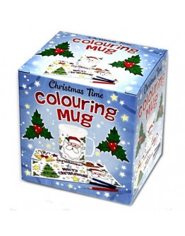 Christmas Colouring Mug