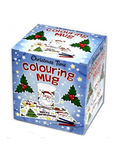 Christmas Colouring Mug