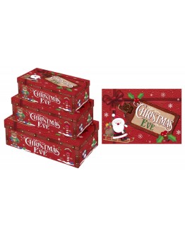 Christmas Eve Boxes (Pack of 3)