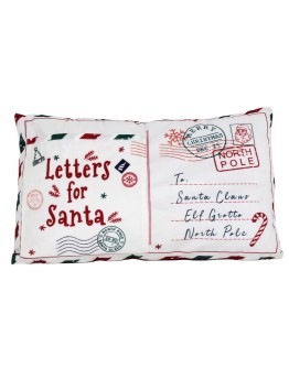 Santa Letter Pocket Cushion