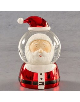 Santa Head Snow Globe